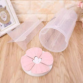 Multicolor Plastic 2500mL 4 Grid Cereal & Dry Food Storage Containers-4 Portion Jar-1 Piece